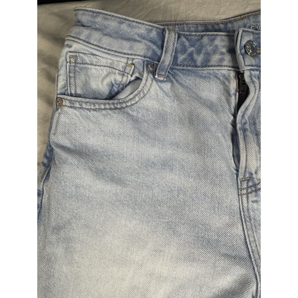 American Eagle Strigid Women’s Jeans Light Wash Straight Leg Size 4 - Picture 5 of 16